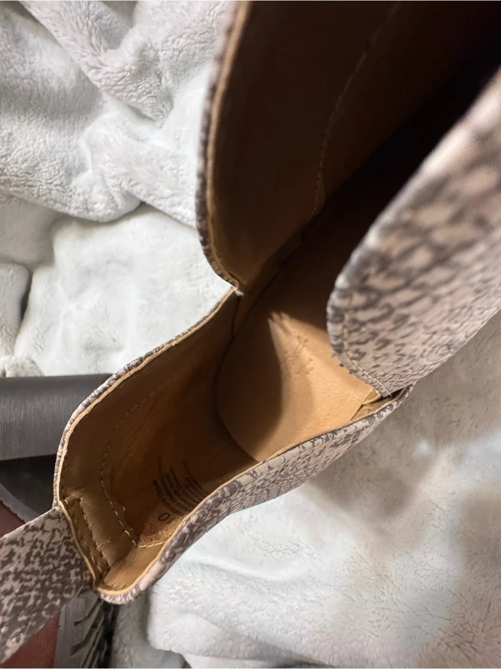 Goodthreads faux snakeskin